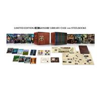 Harry Potter 25th Anniversary SteelBook Collection [4K Ultra HD] [2001-2011] [Blu-ray] [Region Free]