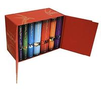 Harry Potter Complete Collection 7 Books Set Collection J.K.Rowling Hardback Red by Unbranded