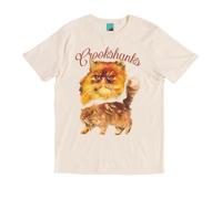 Harry Potter Crookshanks Natural T Shirt White