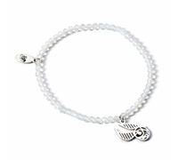 Harry Potter Semi Precious Stone Golden Snitch Charm Bracelet - Sterling Silver / Copper / Crystal