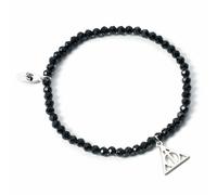 Harry Potter Crystal Bracelet & Sterling Silver Deathly Hallows Charm
