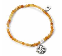 Harry Potter Crystal Bracelet & Sterling Silver Time Turner Charm