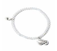 Harry Potter Crystal Bracelet with Sterling Silver Golden Snitch Charm