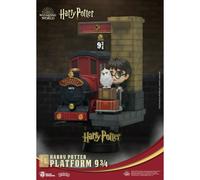 Beast Kingdom Toys Harry Potter,Platform 9 3/4 Diorama Stage D-Stage Figure Statue