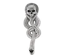 Harry Potter Dark Arts 3D Wall Plaque - Morsmorde Warner Bros Silver One Size