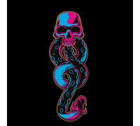 Harry Potter Dark Mark Neon Sweatshirt - Black - M