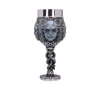 Nemesis Now Harry Potter Death Eater Mask Voldemort Collectible Goblet, Black Si