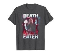 Harry Potter Death Eaters Lucius Malfoy T-Shirt, Men, Dark Heather Grey, 3X-Large