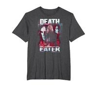 Harry Potter Death Eaters Lucius Malfoy T-Shirt, Men's Big and Tall, Dark Heather Grey, 4X Tall