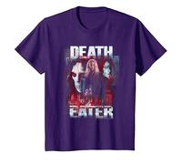 Harry Potter Death Eaters Lucius Malfoy T-Shirt, Youth, Purple, Small