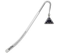 Harry Potter Deathly Hallows Bookmark In Silver Silver One Size