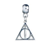 Harry Potter Deathly Hallows Bracelet Charm Silver (One Size)