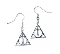 Harry Potter Deathly Hallows Drop Earrings - Classic Look | Acotis Diamonds - Zinc / Copper / Aluminium