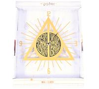 Harry Potter Deathly Hallows Metal Laser Cut Clock