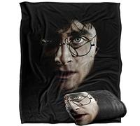 HARRY POTTER Deathly Hallows Part 1 Poster Officially Licensed Silky Touch Super Soft Throw Blanket 152 x 127 cm