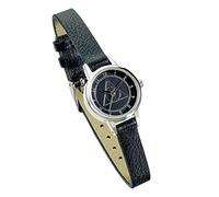 Harry Potter Deathly Hallows Silver/Black Plastic Watch Gift Boxed