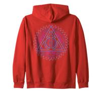 Harry Potter Deathly Hallows Tech Zip Hoodie