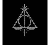 Harry Potter Deathly Hallows Women's T-Shirt - Black - XXL