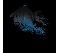 Harry Potter Dementor Silhouette Men's T-Shirt - Black - 5XL