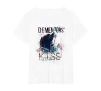 Harry Potter Dementor's Kiss T-Shirt, Women's Plus, White, 1X