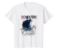 Harry Potter Dementor's Kiss T-Shirt, Youth, White, Medium