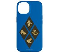 Harry Potter Diamond Lion, Raven, Snake and Badger Case for iPhone 14