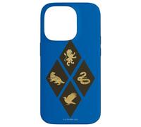Harry Potter Diamond Lion, Raven, Snake and Badger Case for iPhone 14 Pro