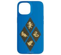 Harry Potter Diamond Lion, Raven, Snake and Badger Case for iPhone 15