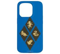 Harry Potter Diamond Lion, Raven, Snake and Badger Case for iPhone 15 Pro