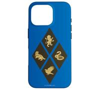 Harry Potter Diamond Lion, Raven, Snake and Badger Case for iPhone 16 Pro
