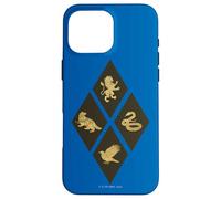 Harry Potter Diamond Lion, Raven, Snake and Badger Case for iPhone 16 Pro Max