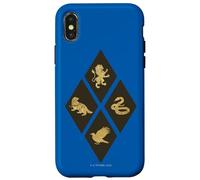 Harry Potter Diamond Lion, Raven, Snake and Badger Case for iPhone X/XS