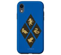 Harry Potter Diamond Lion, Raven, Snake and Badger Case for iPhone XR