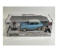 Harry Potter Diecast Figure and 1959 Ford Anglia 1:24 Scale Jada 253185002