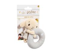 Rainbow Designs Harry Potter Dobby Plush Baby Rattle - Soft Sensory Toy for Newborns - Suitable from Birth Ring Rattle for Early Development - Charming Playtime and On-The-Go Companion
