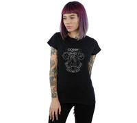 Harry Potter Women's Dobby Seal T-Shirt Black Medium