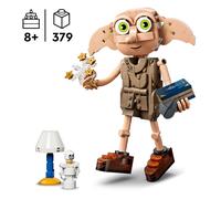 LEGO Harry Potter 2 in 1 Dobby the Free Elf Toy - Model Kit Transforms into a Kreacher Figure - DIY Kids' Bedroom Decor - Gift for 8+ Year Old Girls, Boys & Fans - 76469