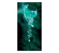 Harry Potter Doe Always Patronus Canvas Print In Black Black