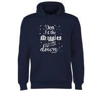 Harry Potter Don't Let The Muggles Get You Down Hoodie - Navy | Size: Small Harry Potter Navy S