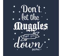 Harry Potter Don't Let The Muggles Get You Down Hoodie - Navy - XL
