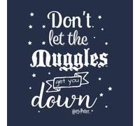 Harry Potter Don't Let The Muggles Get You Down Men's T-Shirt - Navy - L