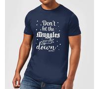 Harry Potter Don't Let The Muggles Get You Down Men's T-Shirt - Navy - S