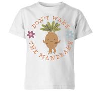 Harry Potter Don't Wake The Mandrake Kids' T-Shirt - White | Size: YM Harry Potter White YM