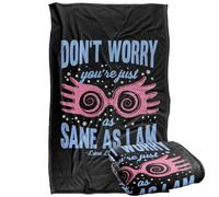 Harry Potter Don'T Worry You'Re Just As Sane As I Am Silky Touch Super Soft Throw Blanket 91 x 147 Cm