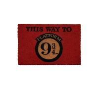 Harry Potter Door Mat This Is The Way To Platform 9 3/4 Doormat