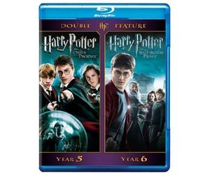 Harry Potter Double Feature: Harry Potter and the Order of the Phoenix /Harry Potter and the Half-Blood Prince [Blu-ray] by Warner Home Video by David Yates