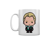 Pyramid International Harry Potter Ceramic Mug with Japanese Style Chibi Illustrations of Draco Malfoy in Presentation Box - Official Merchandise