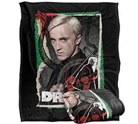 HARRY POTTER Draco Malfoy Photo Collage Officially Licensed Silky Touch Super Soft Throw Blanket 152 x 127 cm