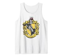 Harry Potter Drawn Hufflepuff Crest Tank Top