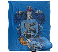 HARRY POTTER Drawn Ravenclaw Crest Officially Licensed Silky Touch Super Soft Throw Blanket 152 x 127 cm